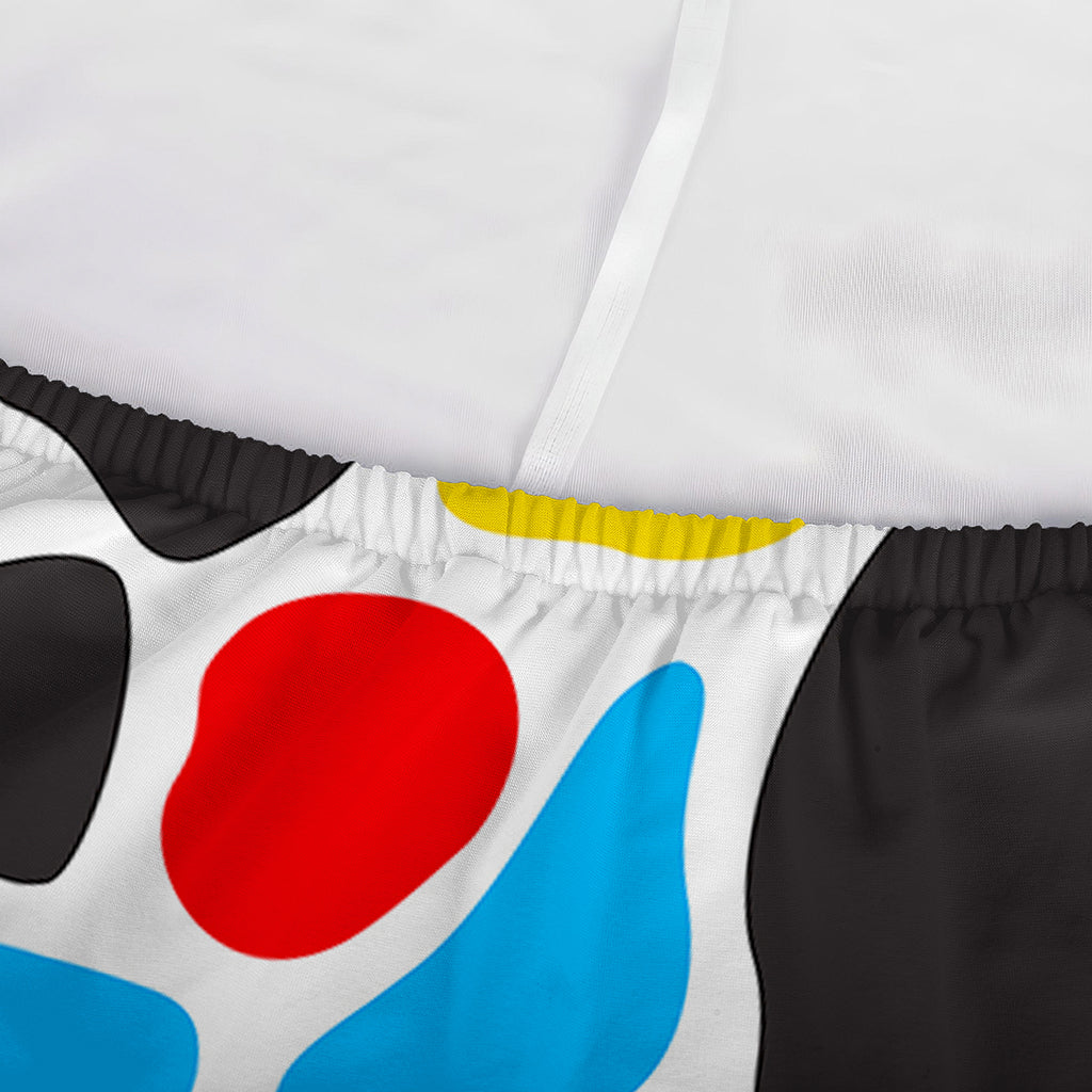 Colorful Cow Print Sofa Cover