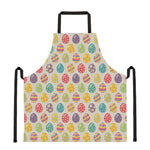 Colorful Cute Easter Eggs Pattern Print Apron
