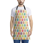 Colorful Cute Easter Eggs Pattern Print Apron