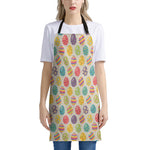 Colorful Cute Easter Eggs Pattern Print Apron