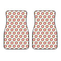 Colorful Darts And Dartboard Print Front Car Floor Mats