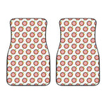 Colorful Darts And Dartboard Print Front Car Floor Mats