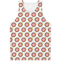 Colorful Darts And Dartboard Print Men's Tank Top