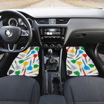 Colorful Darts Pattern Print Front Car Floor Mats