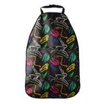 Colorful Dinosaur Fossil Pattern Print Car Seat Organizers