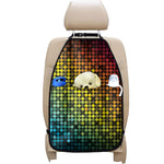 Colorful Disco Lights Pattern Print Car Seat Organizers