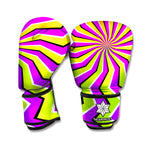Colorful Dizzy Moving Optical Illusion Boxing Gloves