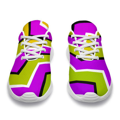 Colorful Dizzy Moving Optical Illusion Sport Shoes GearFrost