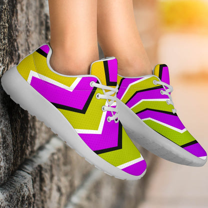 Colorful Dizzy Moving Optical Illusion Sport Shoes GearFrost
