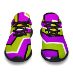 Colorful Dizzy Moving Optical Illusion Sport Shoes GearFrost
