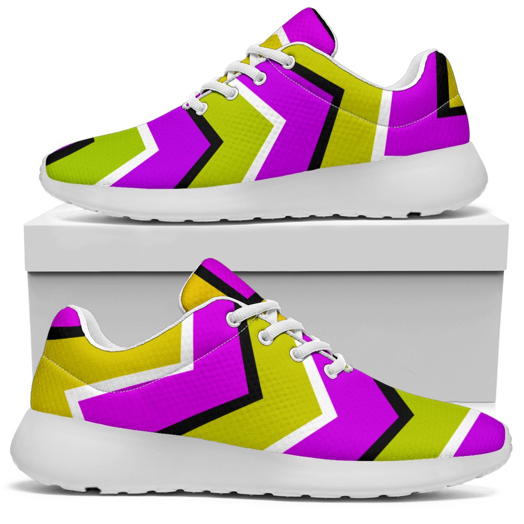 Colorful Dizzy Moving Optical Illusion Sport Shoes GearFrost