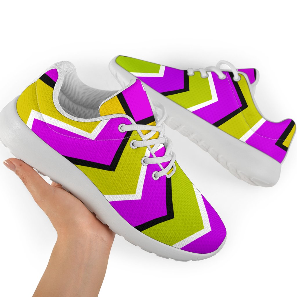 Colorful Dizzy Moving Optical Illusion Sport Shoes GearFrost