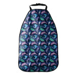 Colorful Dolphin Pattern Print Car Seat Organizers
