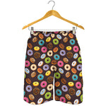 Colorful Donut Pattern Print Men's Shorts