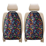 Colorful Easter Eggs Pattern Print Car Seat Organizers