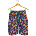 Colorful Easter Eggs Pattern Print Men's Shorts