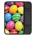 Colorful Easter Eggs Print Car Center Console Cover