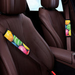 Colorful Easter Eggs Print Car Seat Belt Covers