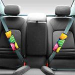 Colorful Easter Eggs Print Car Seat Belt Covers