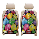 Colorful Easter Eggs Print Car Seat Organizers