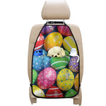 Colorful Easter Eggs Print Car Seat Organizers