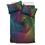 Colorful EDM Geometric Print Duvet Cover Bedding Set