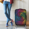 Colorful EDM Geometric Print Luggage Cover