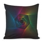 Colorful EDM Geometric Print Pillow Cover