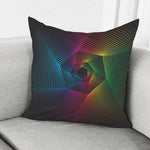 Colorful EDM Geometric Print Pillow Cover