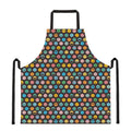 Colorful Emoji Faces Pattern Print Apron