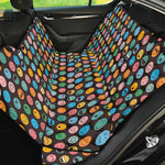 Colorful Emoji Faces Pattern Print Pet Car Back Seat Cover