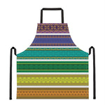Colorful Ethnic Pattern Print Apron