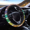 Colorful Ethnic Pattern Print Car Steering Wheel Cover