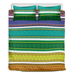 Colorful Ethnic Pattern Print Duvet Cover Bedding Set
