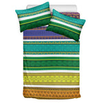 Colorful Ethnic Pattern Print Duvet Cover Bedding Set