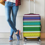 Colorful Ethnic Pattern Print Luggage Cover