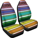 Colorful Ethnic Pattern Print Universal Fit Car Seat Covers