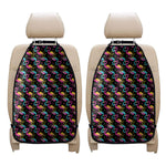 Colorful Flamingo Pattern Print Car Seat Organizers