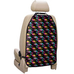 Colorful Flamingo Pattern Print Car Seat Organizers