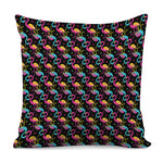 Colorful Flamingo Pattern Print Pillow Cover