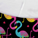 Colorful Flamingo Pattern Print Sofa Cover