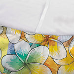 Colorful Frangipani Pattern Print Sofa Cover