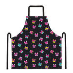 Colorful French Bulldog Print Apron