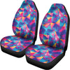 Colorful Geometric Mosaic Print Universal Fit Car Seat Covers