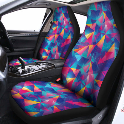 Colorful Geometric Mosaic Print Universal Fit Car Seat Covers