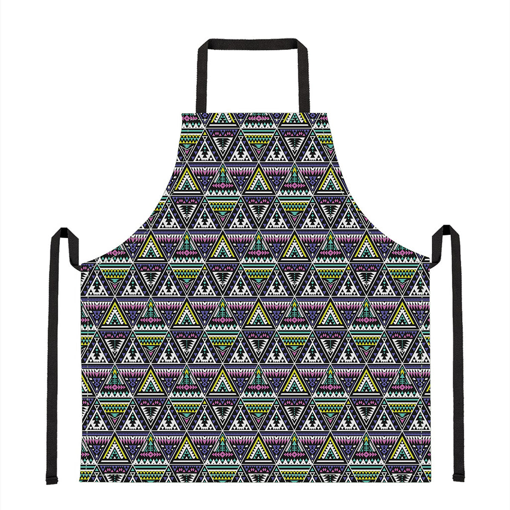 Colorful Geometric Native Navajo Print Apron