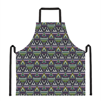 Colorful Geometric Native Navajo Print Apron