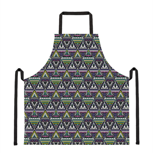 Colorful Geometric Native Navajo Print Apron