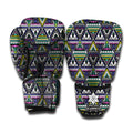 Colorful Geometric Native Navajo Print Boxing Gloves