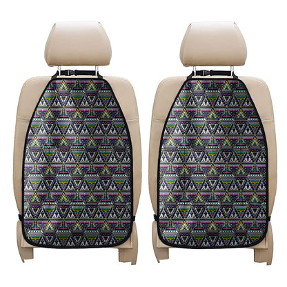 Colorful Geometric Native Navajo Print Car Seat Organizers